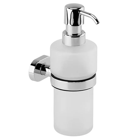 Cruze Bathrooms Cruze Wall Mounted Soap Dispenser Holder - Chrome 3 Cruze Bathrooms Cruze Wall Mounted Soap Dispenser Holder - Chrome