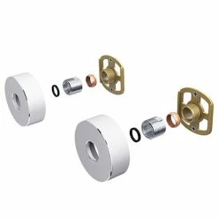 Cruze Bathrooms Cruze Round Easy Fix Kit Bracket For Bar Shower Valves