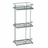 Cruze Bathrooms Cruze Grey 3-Tier Freestanding Shower Caddy 2 Cruze Bathrooms Cruze Grey 3-Tier Freestanding Shower Caddy -Cruze Bathrooms Shop C3TFSSCG P