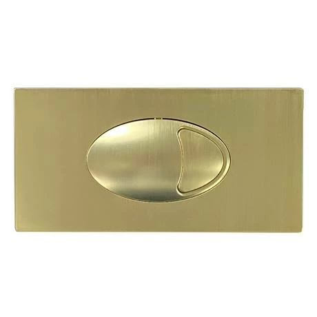 Cruze Bathrooms Cruze Large Push Button Plate Brushed Brass 4 Cruze Bathrooms Cruze Large Push Button Plate Brushed Brass - Image 2