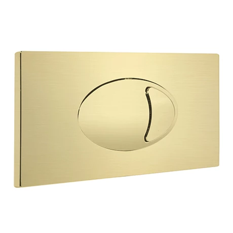 Cruze Bathrooms Cruze Large Push Button Plate Brushed Brass 3 Cruze Bathrooms Cruze Large Push Button Plate Brushed Brass