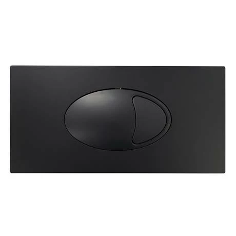 Cruze Bathrooms Cruze Large Push Button Plate Matt Black 4 Cruze Bathrooms Cruze Large Push Button Plate Matt Black - Image 2