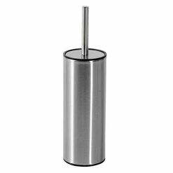 Cruze Bathrooms Cruze Brushed Steel Toilet Brush & Holder