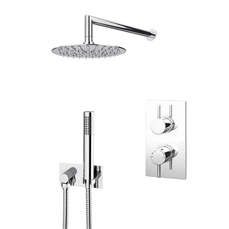 Cruze Bathrooms Cruze Shower Pack (inc. 200mm Wall Mounted Head, Wall Outlet Elbow + Shower Handset) 3 Cruze Bathrooms Cruze Shower Pack (inc. 200mm Wall Mounted Head, Wall Outlet Elbow + Shower Handset)