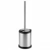 Cruze Bathrooms Cruze Brushed Steel Freestanding Toilet Brush & Holder