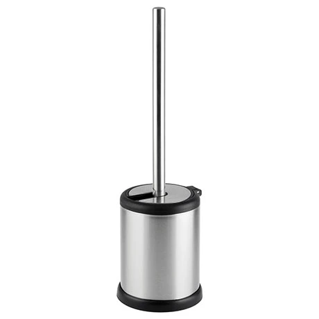 Cruze Bathrooms Cruze Brushed Steel Freestanding Toilet Brush & Holder 3 Cruze Bathrooms Cruze Brushed Steel Freestanding Toilet Brush & Holder