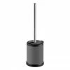 Cruze Bathrooms Cruze Grey Freestanding Toilet Brush & Holder -Cruze Bathrooms Shop CFSGTBH P