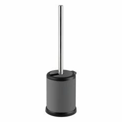 Cruze Bathrooms Cruze Grey Freestanding Toilet Brush & Holder