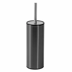 Cruze Bathrooms Cruze Grey Toilet Brush & Holder