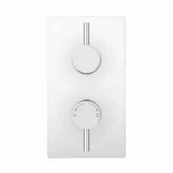 Cruze Bathrooms Cruze Twin Round Concealed Shower Valve With Diverter - Chrome 10 Cruze Bathrooms Cruze Twin Round Concealed Shower Valve With Diverter - Chrome -Cruze Bathrooms Shop CRSVC01D d5 460