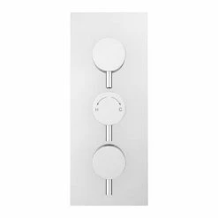 Cruze Bathrooms Cruze Round Triple Thermostatic Valve With Round Shower Head + Handset 14 Cruze Bathrooms Cruze Round Triple Thermostatic Valve With Round Shower Head + Handset -Cruze Bathrooms Shop CRTTVRSH n d3 460