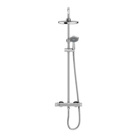 Cruze Bathrooms Cruze Modern Thermostatic Shower - Chrome 6 Cruze Bathrooms Cruze Modern Thermostatic Shower - Chrome - Image 5