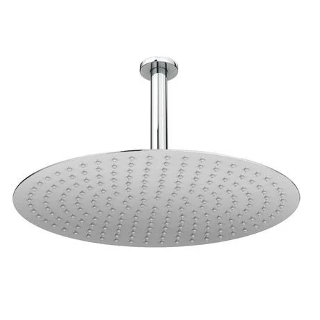 Cruze Bathrooms Cruze Large 400mm Thin Round Shower Head + Ceiling Mounted Arm 5 Cruze Bathrooms Cruze Large 400mm Thin Round Shower Head + Ceiling Mounted Arm - Image 3