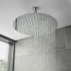 Cruze Bathrooms Cruze Large 400mm Thin Round Shower Head + Ceiling Mounted Arm 1 Cruze Bathrooms Cruze Large 400mm Thin Round Shower Head + Ceiling Mounted Arm -Cruze Bathrooms Shop CRZ 400 CM n p