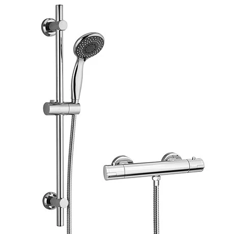 Cruze Bathrooms Cruze Bar Shower Package With Valve + Slider Rail Kit 3 Cruze Bathrooms Cruze Bar Shower Package With Valve + Slider Rail Kit