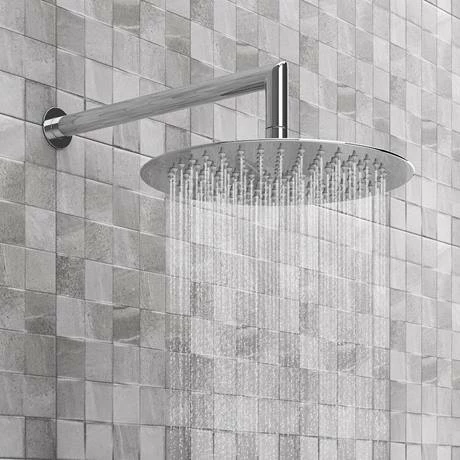 Cruze Bathrooms Cruze Round Concealed Individual Stop Tap + Thermostatic Control Valve With 300mm Shower Head 7 Cruze Bathrooms Cruze Round Concealed Individual Stop Tap + Thermostatic Control Valve With 300mm Shower Head - Image 5