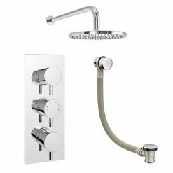 Cruze Bathrooms Cruze 2 Outlet Shower System (Fixed Shower Head + Overflow Bath Filler) 15 Cruze Bathrooms Cruze 2 Outlet Shower System (Fixed Shower Head + Overflow Bath Filler) -Cruze Bathrooms Shop CRZ2SS n d6 460