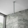 Cruze Bathrooms Cruze Ultra Thin Round Shower Head With Vertical Arm - 200mm 2 Cruze Bathrooms Cruze Ultra Thin Round Shower Head With Vertical Arm - 200mm -Cruze Bathrooms Shop CRZ2VSA n prod