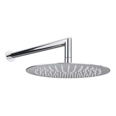 Cruze Bathrooms Cruze 300mm Ultra-Thin Round Shower Head + 90 Degree Bend Arm 4 Cruze Bathrooms Cruze 300mm Ultra-Thin Round Shower Head + 90 Degree Bend Arm - Image 2