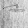 Cruze Bathrooms Cruze 300mm Ultra-Thin Round Shower Head + 90 Degree Bend Arm 2 Cruze Bathrooms Cruze 300mm Ultra-Thin Round Shower Head + 90 Degree Bend Arm -Cruze Bathrooms Shop CRZ300BA n p