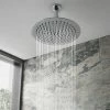 Cruze Bathrooms Cruze Ultra Thin Round Shower Head With Short Vertical Arm - 300mm 2 Cruze Bathrooms Cruze Ultra Thin Round Shower Head With Short Vertical Arm - 300mm -Cruze Bathrooms Shop CRZ3SA n p