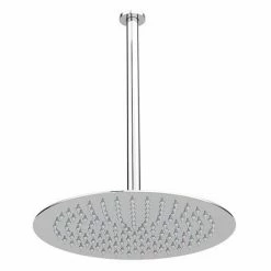 Cruze Bathrooms Cruze Ultra Thin Round Shower Head With Vertical Arm - 300mm 7 Cruze Bathrooms Cruze Ultra Thin Round Shower Head With Vertical Arm - 300mm -Cruze Bathrooms Shop CRZ3VSA n d2 460