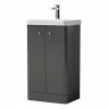Cruze Bathrooms Cruze Curved Vanity Unit - 500mm - Gloss Grey 2 Cruze Bathrooms Cruze Curved Vanity Unit - 500mm - Gloss Grey -Cruze Bathrooms Shop CRZ5VG p
