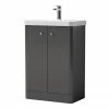 Cruze Bathrooms Cruze Curved Vanity Unit - 600mm - Gloss Grey 1 Cruze Bathrooms Cruze Curved Vanity Unit - 600mm - Gloss Grey -Cruze Bathrooms Shop CRZ6VG p