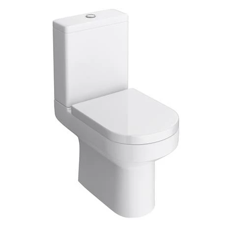 Cruze Bathrooms Cruze 600 Curved Wall Hung Vanity Unit + Close Coupled Toilet 6 Cruze Bathrooms Cruze 600 Curved Wall Hung Vanity Unit + Close Coupled Toilet - Image 4