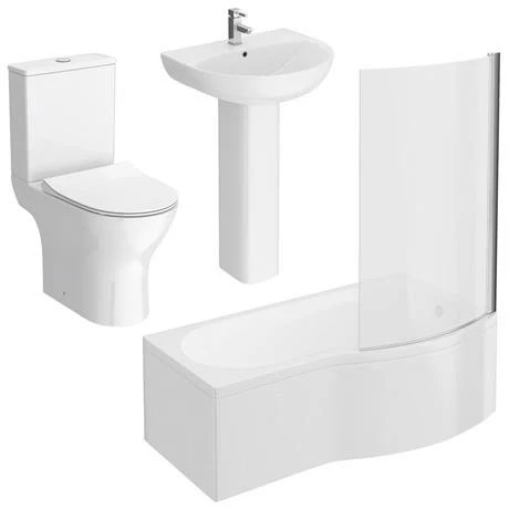 Cruze Bathrooms Cruze Modern Shower Bathroom Suite 3 Cruze Bathrooms Cruze Modern Shower Bathroom Suite - Image 2