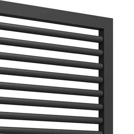 Cruze Bathrooms Cruze Designer Heated Towel Rail - Matt Black (1228 X 500mm) 4 Cruze Bathrooms Cruze Designer Heated Towel Rail - Matt Black (1228 X 500mm) - Image 2