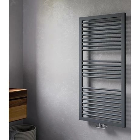 Cruze Bathrooms Cruze Designer Heated Towel Rail - Matt Black (1228 X 500mm) 5 Cruze Bathrooms Cruze Designer Heated Towel Rail - Matt Black (1228 X 500mm) - Image 3