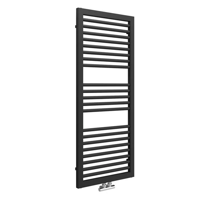 Cruze Bathrooms Cruze Designer Heated Towel Rail - Matt Black (1228 X 500mm) 3 Cruze Bathrooms Cruze Designer Heated Towel Rail - Matt Black (1228 X 500mm)