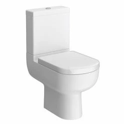 Cruze Bathrooms Cruze B-Shaped Shower Bath Suite - 1700mm With Grey Vanity Unit And Toilet -Cruze Bathrooms Shop CZSBS17G d4 460