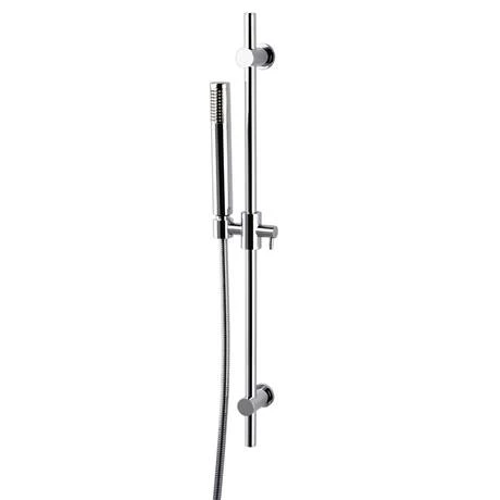 Cruze Bathrooms Cruze Chrome Shower System (Valve Inc. 200mm Fixed Head + Slide Rail Kit With Handset) 6 Cruze Bathrooms Cruze Chrome Shower System (Valve Inc. 200mm Fixed Head + Slide Rail Kit With Handset) - Image 4