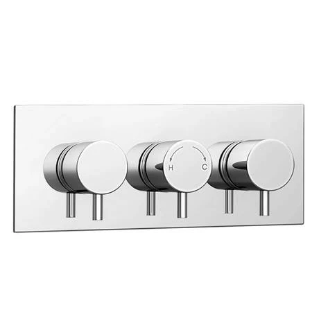 Cruze Bathrooms Cruze Shower Package (Rainfall Wall Mounted Head, Handset + Freeflow Bath Filler) 4 Cruze Bathrooms Cruze Shower Package (Rainfall Wall Mounted Head, Handset + Freeflow Bath Filler) - Image 2