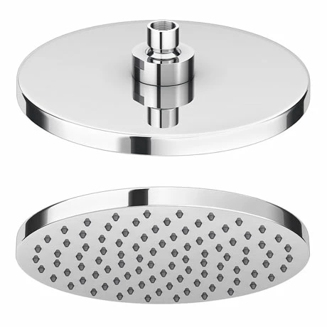 Cruze Bathrooms Cruze 200mm Round Shower Head + Swivel Joint 3 Cruze Bathrooms Cruze 200mm Round Shower Head + Swivel Joint