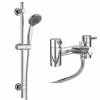 Cruze Bathrooms Cruze Bath Shower Mixer With Slider Rail Kit - Chrome 1 Cruze Bathrooms Cruze Bath Shower Mixer With Slider Rail Kit - Chrome -Cruze Bathrooms Shop Cruze Bath Shower Mixer with Slider Rail Kit p