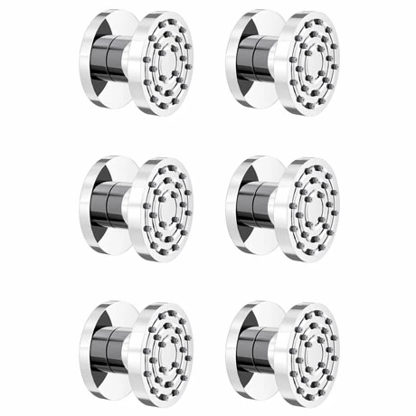 Cruze Bathrooms Cruze Body Jet - 6 X Slim Round Jets 3 Cruze Bathrooms Cruze Body Jet - 6 X Slim Round Jets