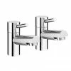 Cruze Bathrooms Cruze Contemporary Basin Pillar Taps - Chrome 1 Cruze Bathrooms Cruze Contemporary Basin Pillar Taps - Chrome -Cruze Bathrooms Shop Cruze Contemporary Basin Pillar Taps Chrome CRU006 p