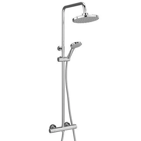 Cruze Bathrooms Cruze Modern LED Thermostatic Shower - Chrome 6 Cruze Bathrooms Cruze Modern LED Thermostatic Shower - Chrome - Image 4