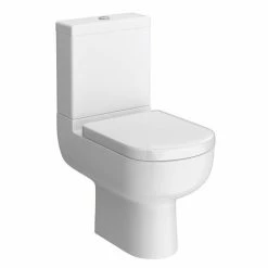 Cruze Bathrooms Cruze Modern Short Projection Toilet + Soft Close Seat