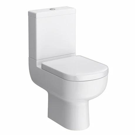 Cruze Bathrooms Cruze Modern Short Projection Toilet + Soft Close Seat 2 Cruze Bathrooms Cruze Modern Short Projection Toilet + Soft Close Seat