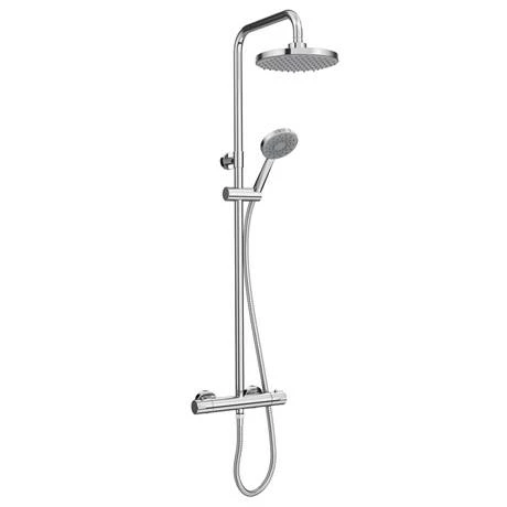 Cruze Bathrooms Cruze Modern Thermostatic Shower - Chrome 3 Cruze Bathrooms Cruze Modern Thermostatic Shower - Chrome - Image 2