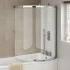 Cruze Bathrooms Cruze P-Shaped Sliding Bath Screen 1 Cruze Bathrooms Cruze P-Shaped Sliding Bath Screen -Cruze Bathrooms Shop Cruze P Shaped Sliding Bath Screen prod