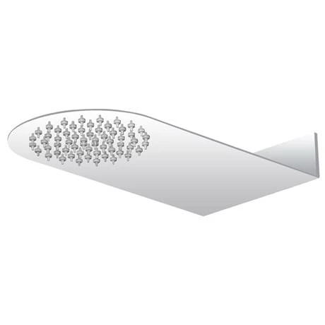Cruze Bathrooms Cruze Round Flat Fixed Shower Head (200 X 480mm) 4 Cruze Bathrooms Cruze Round Flat Fixed Shower Head (200 X 480mm) - Image 2