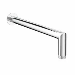 Cruze Bathrooms Cruze Round Wall Mounted 90 Degree Bend Shower Arm 460mm - Chrome
