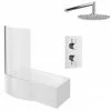 Cruze Bathrooms Cruze Shower Bath + Concealed 1 Outlet Shower Pack (1700 B Shaped With Screen + Panel) 1 Cruze Bathrooms Cruze Shower Bath + Concealed 1 Outlet Shower Pack (1700 B Shaped With Screen + Panel) -Cruze Bathrooms Shop Cruze Shower Bath Concealed 1 Outlet Shower Pack p