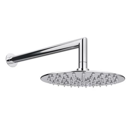 Cruze Bathrooms Cruze 200mm Ultra-Thin Round Shower Head With Wall Mounted Arm 3 Cruze Bathrooms Cruze 200mm Ultra-Thin Round Shower Head With Wall Mounted Arm
