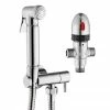 Cruze Bathrooms Cruze Modern Thermostatic Douche Shower Spray Kit With Shut Off Valve + Hose 2 Cruze Bathrooms Cruze Modern Thermostatic Douche Shower Spray Kit With Shut Off Valve + Hose -Cruze Bathrooms Shop DOU03 p